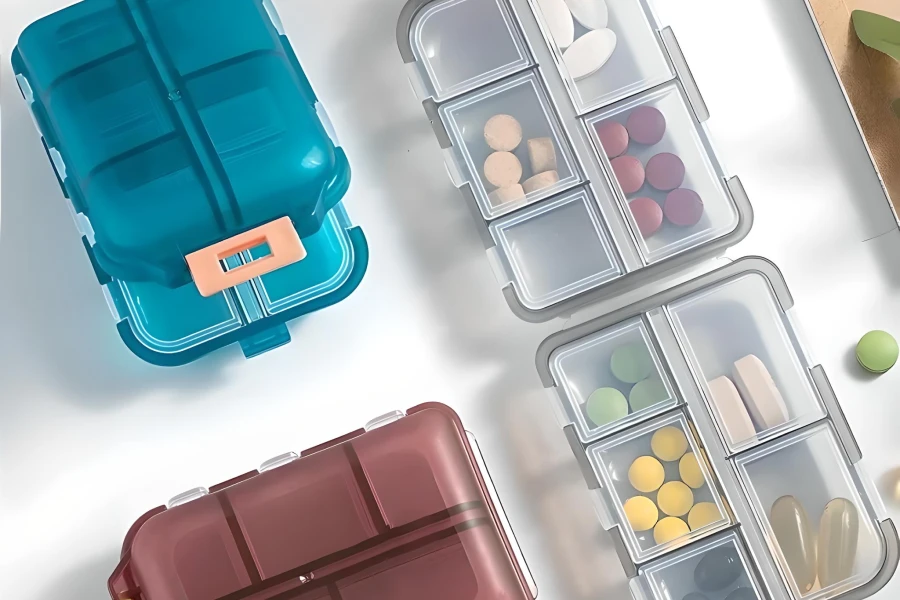 Easy-to-use pill organizer designed for seniors and individuals with arthritis